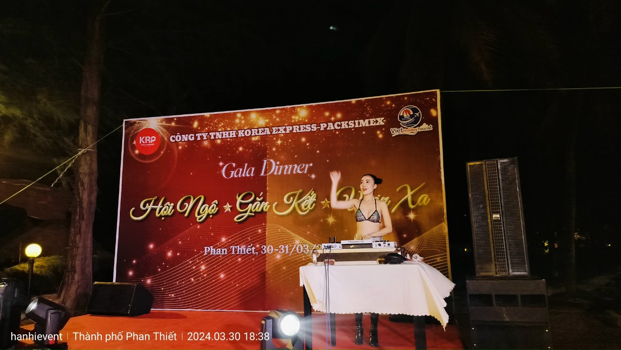 Tổ chức gala dinner trọn gói chuyên nghiệp tại Phan Thiết - Bình Thuận, Ninh Chữ, Ninh Thuận. Gala dinner party DJ trọn gói Phan Thiết - Bình Thuận, Ninh Chữ - Vĩnh Hy - Ninh Thuận. Gala dinner party DJ chuyên nghiệp tại Phan Thiết - Bình Thuận, Ninh Chữ - Vĩnh Hy - Ninh Thuận