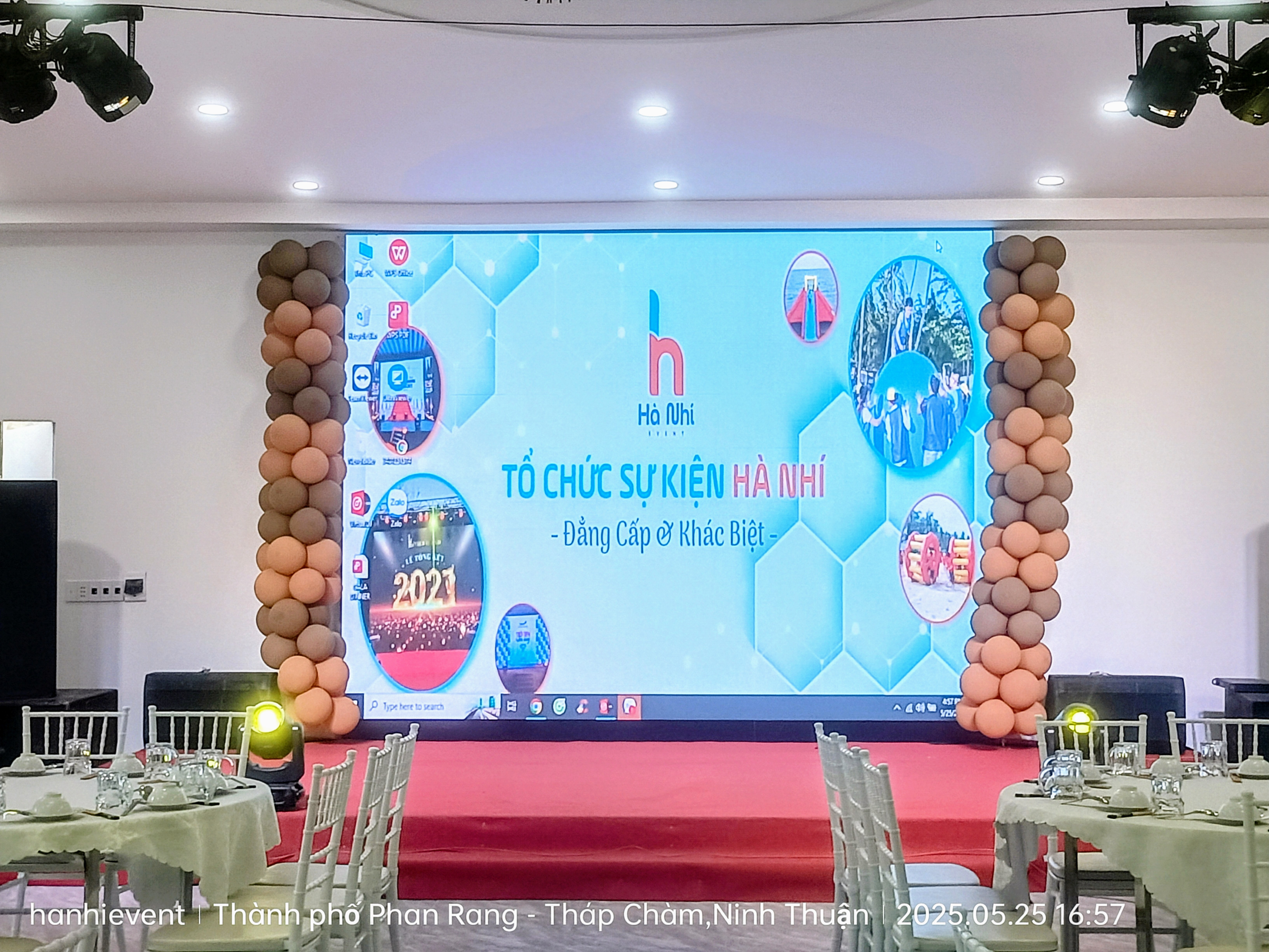 Tổ Chức Gala Dinner Tại OXY Garden Ninh Thuận. Âm Thanh Ánh Sáng Chuyên Nghiệp