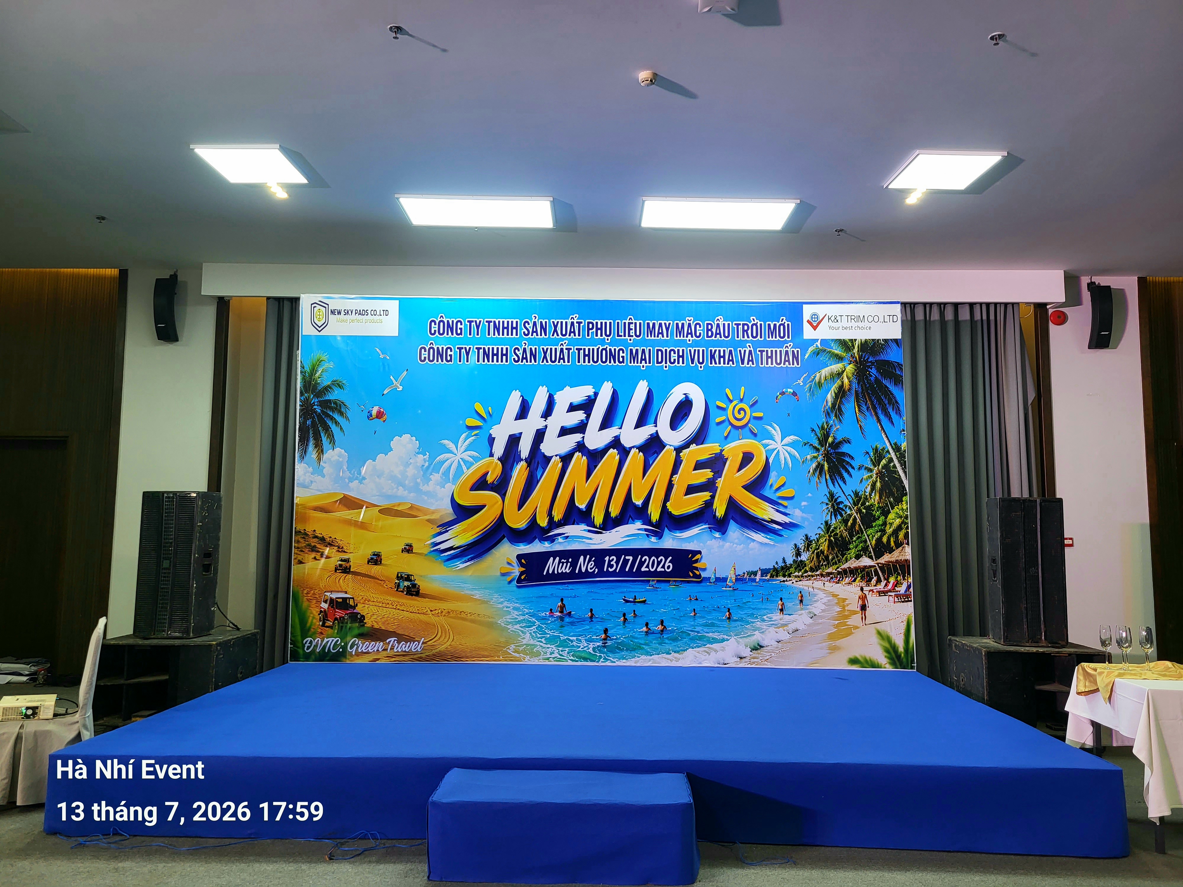Dịch Vụ Cung Cấp Cho Thuê Âm Thanh Ánh Sáng Gala Dinner Mũi Né Phan Thiết Kê Gà Ninh Thuận