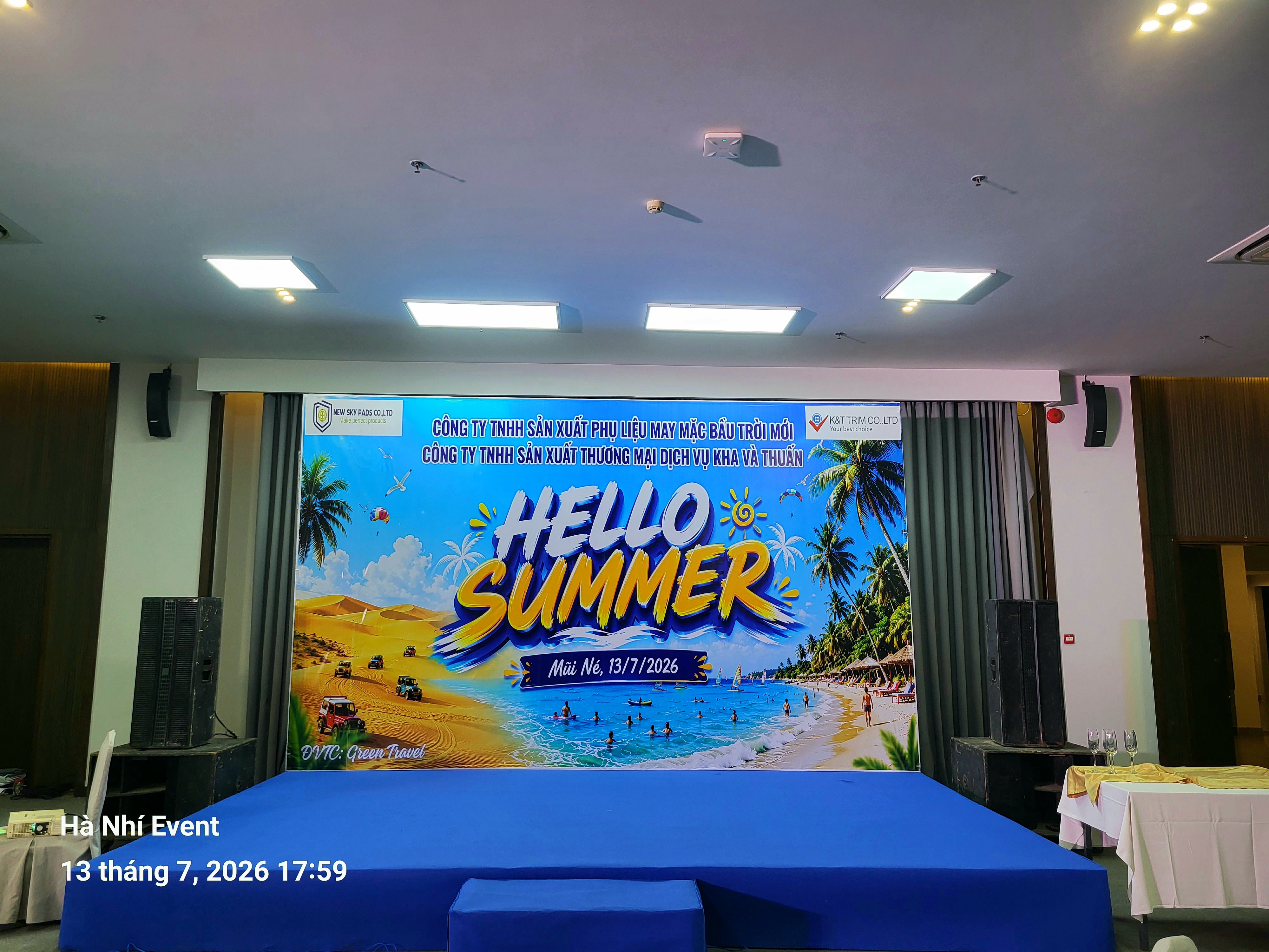 Dịch Vụ Cung Cấp Cho Thuê Âm Thanh Ánh Sáng Gala Dinner Mũi Né Phan Thiết Kê Gà Ninh Thuận