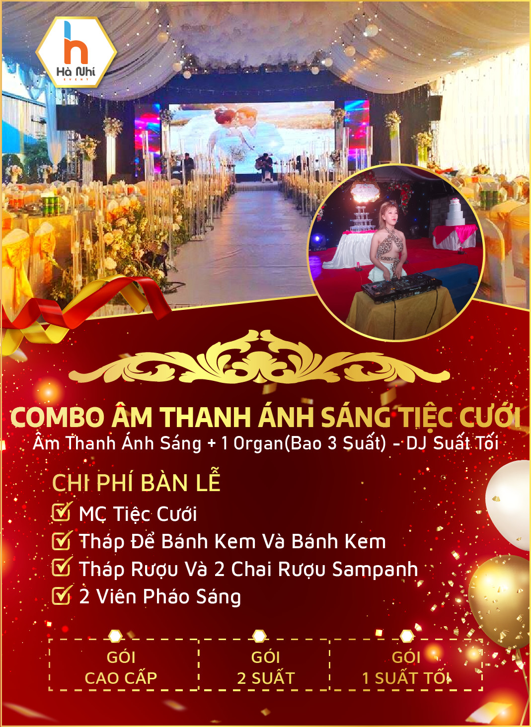 TỔ CHỨC TIỆC CƯỚI TRỌN GÓI TẠI PHAN THIẾT BÌNH THUẬN 