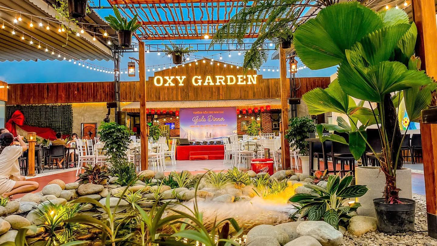 Gala dinner tại nhà hàng Oxy Garden Ninh Thuận