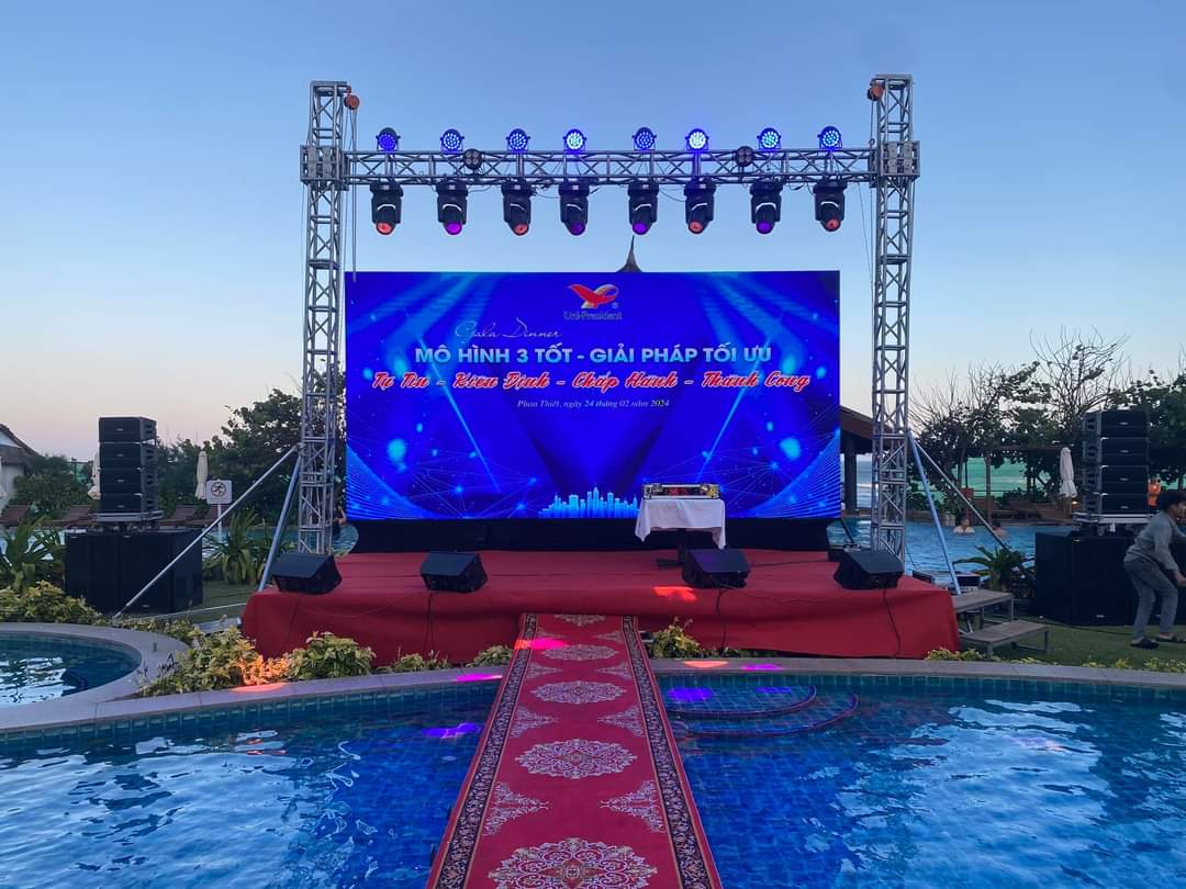 âm thanh ánh sáng chuyên nghiệp trọn gói pool party ninh thuận, bình thuận