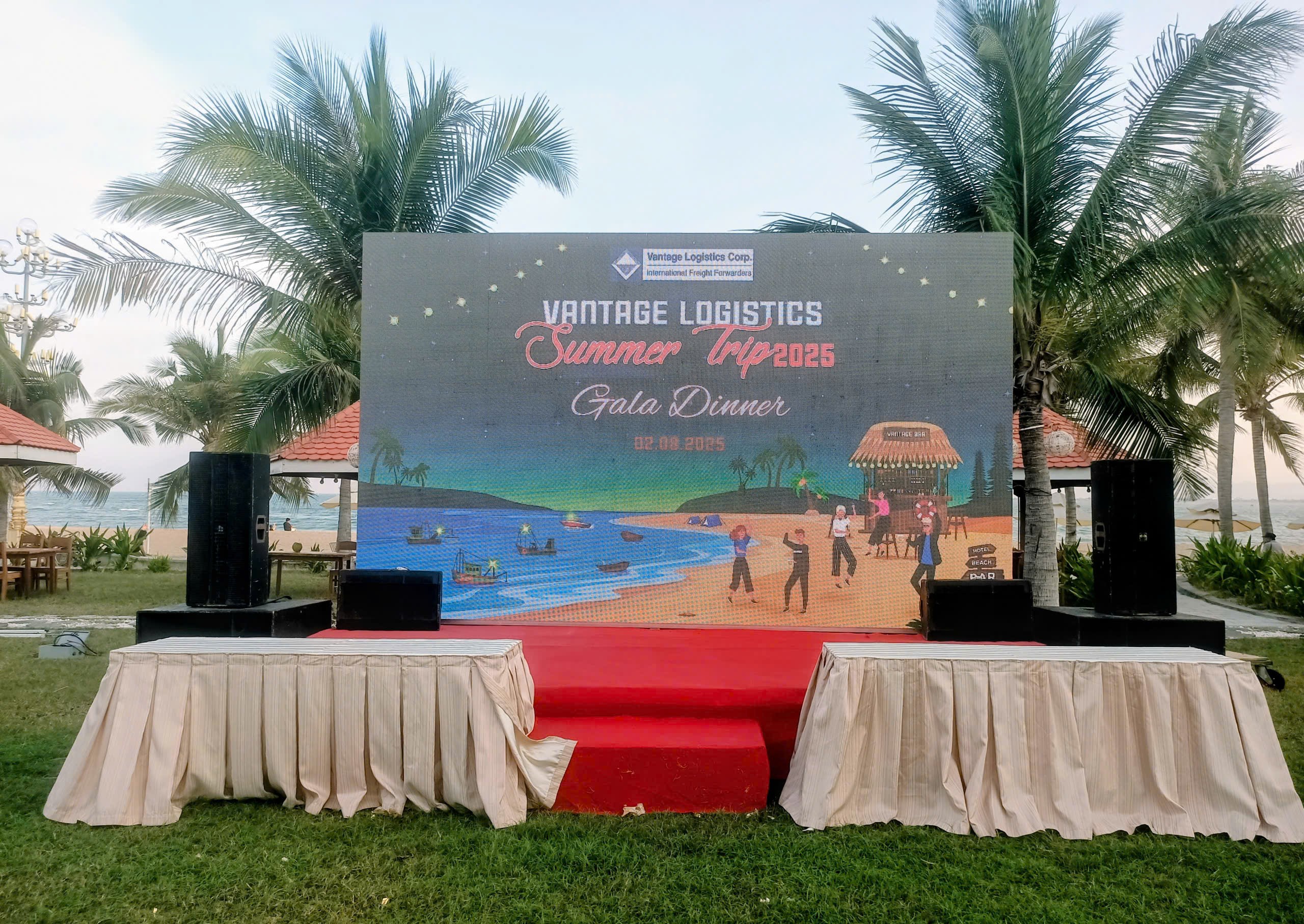 Trọn gói combo âm thanh ánh sáng, sân khấu, màn hình led tại Bình Thuận, Ninh Thuận