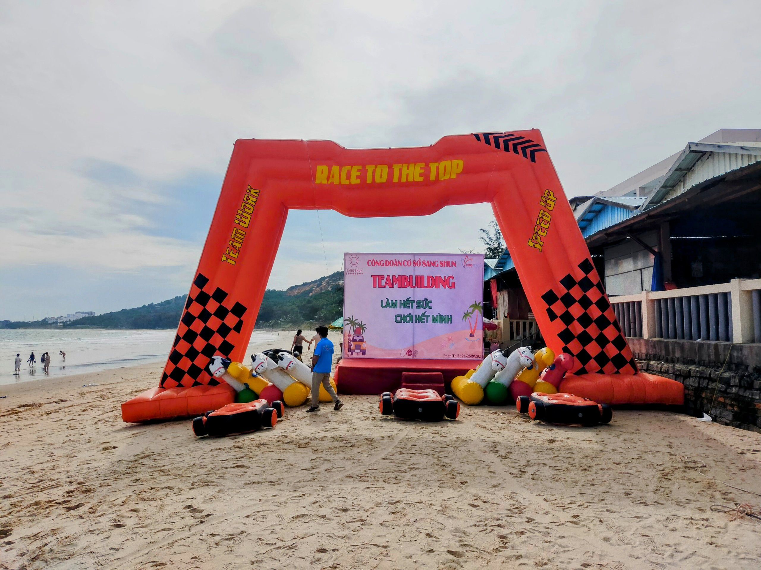 Vật dụng team building game tool Mũi Né Phan Thiết